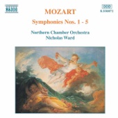 Mozart: Symphonies Nos. 1 - 5 artwork