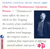 Thommessen: Gratias Agimus - Through A Prism - Woven in Stems (Nordic Council Music Prize 1990) album lyrics, reviews, download