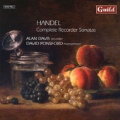 Handel: Complete Recorder Sonatas artwork