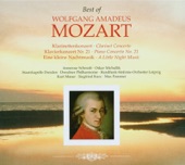 Wolfgang Amadeus Mozart: Klarinettenkonzert, Klavierkonzert Nr. 21, Eine kleine Nachtmusik (Best of Wolfgang Amadeus Mozart: Clarinet Concerto, Piano Concerto No. 21 & A Little Night Music) artwork