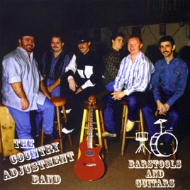 The Country Adjustment Band Barstools and Guitars by John Sines Jr