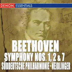 Beethoven: Symphony Nos. 1, 2 & 7 by Süddeutsche Philharmonie & Günter Neidlinger album reviews, ratings, credits