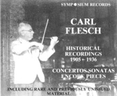 Carl Flesch - Violin Concerto in D major, Op. 35: II. Canzonetta: Andante