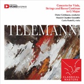 Telemann: Concerto for Viola, Strings and Basso Continuo In G Major artwork