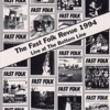 Fast Folk Musical Magazine (Vol. 8, No. 2) Live At the Bottom Line 1994