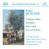 Quilter: Songs (English Song, Vol. 5) artwork