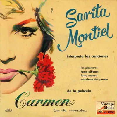 Vintage Spanish Song Nº41 - EPs Collectors B.S.O: "Carmen La De Ronda" - Sara Montiel