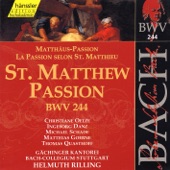Bach, J.S.: St. Matthew Passion, Bwv 244 artwork