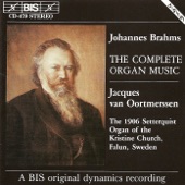 Brahms: Complete Organ Music artwork