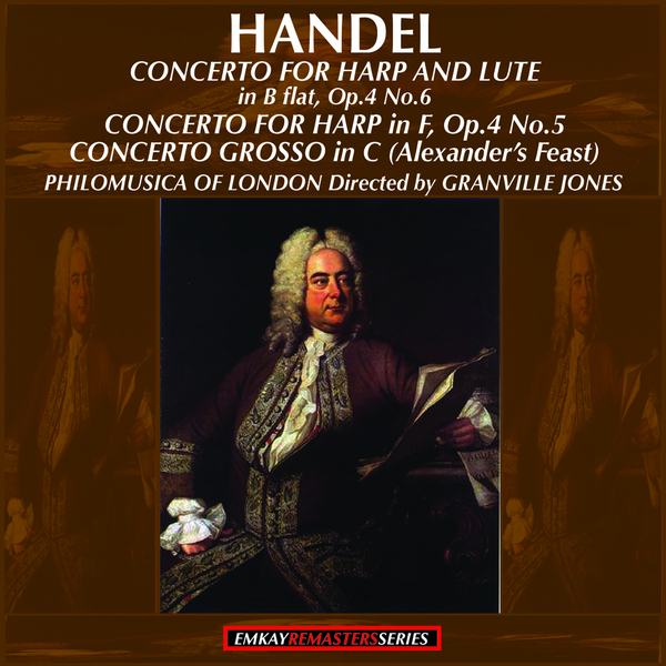 handel concerto for harp and lute larghetto op 4 no 6