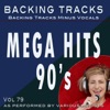 Mega Hits 90's vol 79 (Backing Tracks)