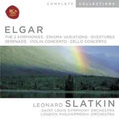 Elgar: Symphonies, Enigma Variations, Overtures, Serenade by Leonard Slatkin, Saint Louis Symphony Orchestra & London Philharmonic Orchestra album reviews, ratings, credits