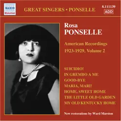 Ponselle: American Recordings, Vol. 2 (1923-1929) - Studio Orchestra Ponselle: American Recordings, Vol. 2 (1923-1929) - Studio Orchestra