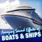 Large Vessel Cutting Through Water With the Bow Crashing Against Waves cover