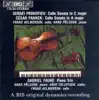 Prokofiev: Cello Sonata in C Major - Franck: Violin Sonata in A Major - Fauré: Piano Trio in D Minor album lyrics, reviews, download