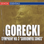 Gorecki Symphony No. 3 ' Sorrowful Songs' artwork