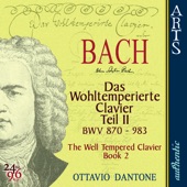 Bach: the Well-Tempered Clavier, Book 2 - BWV 870-893 artwork