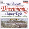 Mozart: Divertimenti Nos. 10 and 11, 1988