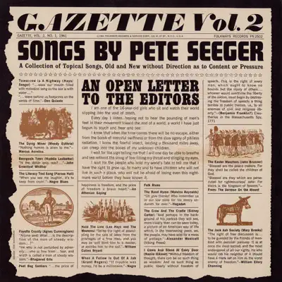 Gazette, Vol. 2 - Pete Seeger