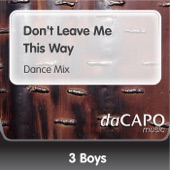 Don't Leave Me This Way (Dance Mix) artwork