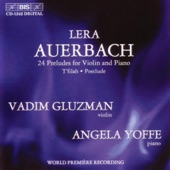 Auerbach: Twenty Four Preludes for Violin and Piano artwork