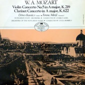 Mozart: Violin and Clarinet Concerto (Hungaroton Classics) artwork