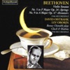 Ludwig Van Beethoven : Violon Sonatas No. 5 Springs and No. 9 Kreutzer (1946 & 1950 Recordings)