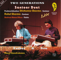 Pandit Shivkumar Sharma & Rahul Sharma - Two Generations - Santoor Duet At Stuttgart (Live) artwork