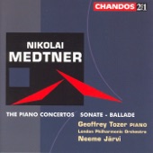 Medtner: Piano Concertos 1-3, Sonate-Ballade artwork