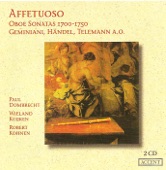 Affetuoso - Vincent: Oboe Sonata No. 2 - Babell: Oboe Sonata No. 1 - Handel: Oboe Sonata No. 3 artwork