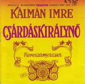 I. Kálmán: Csárdáskirálynő (Keresztmetszet) artwork