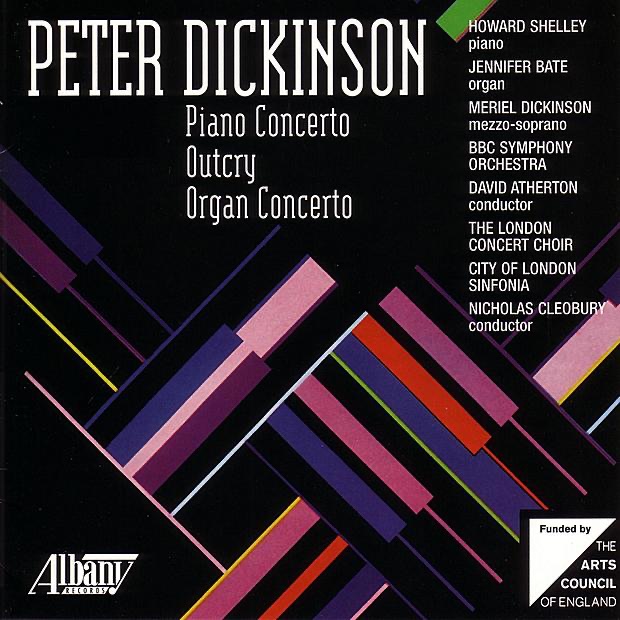 Bbc symphony orchestra. Jennifer bate. Peter Dickinson – Piano Music. Peter Dickinson three Concertos. Peter Dickinson: Chamber & Instrumental Music.