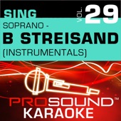 Sing Soprano: Barbra Streisand, Vol. 29 (Karaoke Performance Tracks) artwork