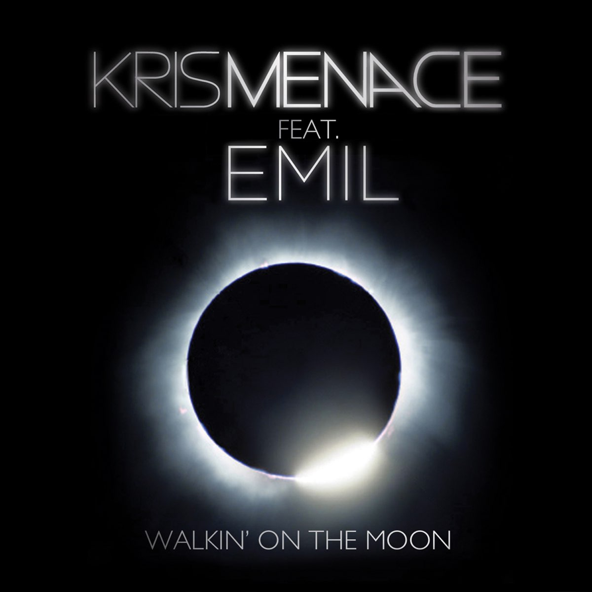 Man on moon extended mix. Kris Menace. Moon feat. Walking on the Moon. Moon текст.