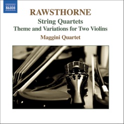 RAWSTHORNE/STRING QUARTETS cover art