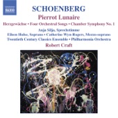 Schoenberg: Pierrot Lunaire, Chamber Symphony No. 1, 4 Orchestral Songs, Herzgewachse artwork