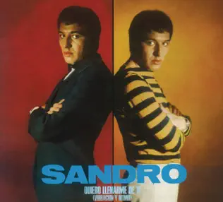 last ned album Sandro - Quiero Llenarme De Ti Vibración Y Ritmo