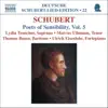 Schubert: Lied Edition 22 - Poets of Sensibility, Vol. 5 album lyrics, reviews, download