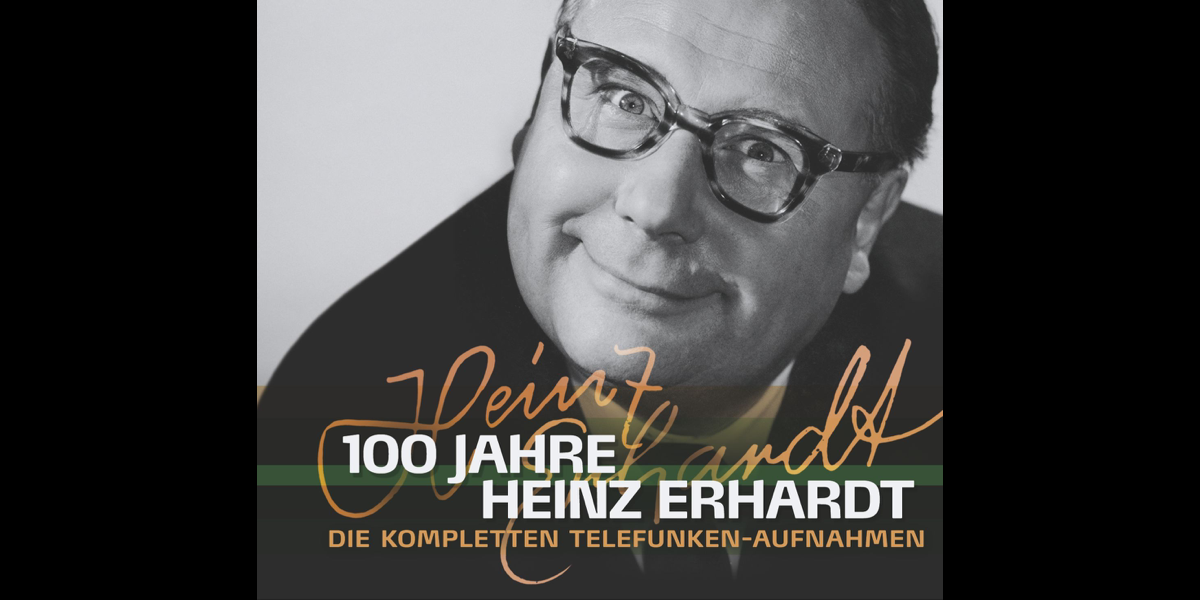nghe, 100 Jahre Heinz Erhardt - Die kompletten Telefunken-Aufnahmen, Heinz Erhardt...