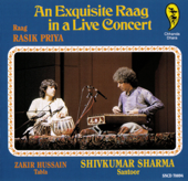 An Exquisite Raag In a Live Concert - Pandit Shivkumar Sharma & Zakir Hussain