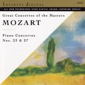 Great Concertos of the Masters Mozart: Piano Concertos Nos. 23 & 27 artwork