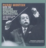 Pierre Monteux With the Boston Symphony Orchestra (1958, 1959) artwork