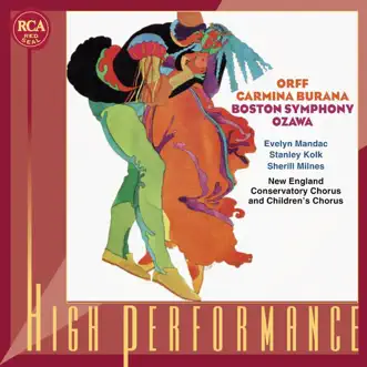 Orff: Carmina burana by Seiji Ozawa, Sherrill Milnes, Katherine Edmonds Pusztai, New England Conservatory Chorus, Children's Chorus of the New England Conservatory, Stanley Kolk, Boston Symphony Orchestra, Lorna Cooke de Varon & Evelyn Mandac album reviews, ratings, credits