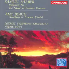 Barber & Beach: Orchestral Works by Neeme Järvi & Detroit Symphony Orchestra album reviews, ratings, credits