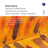 Schoenberg: Pelleas und Melisande, Variations, Violin Concerto & Piano Concerto artwork