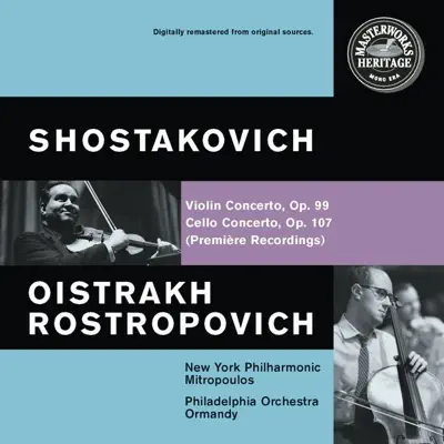 Shostakovich: Violin and Cello Concertos - New York Philharmonic