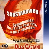 Shostakovich: Symphonies No. 12, Op. 112 & No. 2, Op. 14 artwork