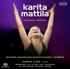 Duparc, Saariaho, Rachmaninov & Dvořák: Helsinki Recital by Karita Mattila & Martin Katz album reviews, ratings, credits