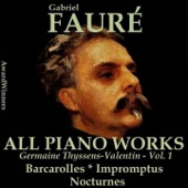 Fauré: All Piano Works, Vol. 1 artwork