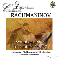 Moscow Philharmonic Orchestra, Mikhail Oblezov & Yuri Simonov - Rachmaninoff: Symphony No. 2 artwork